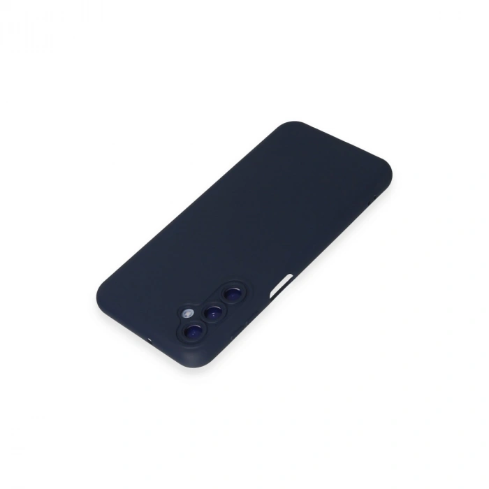 Samsung Galaxy M14 5g Kılıf Nano İçi Kadife Silikon - Lacivert