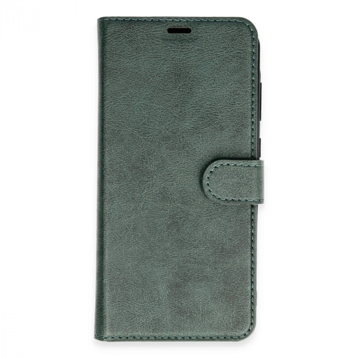 Samsung Galaxy M15 Kılıf Trend S Plus Kapaklı Kılıf - Yeşil