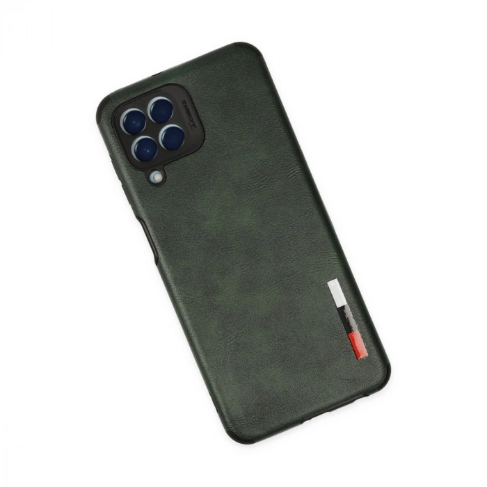 Samsung Galaxy M33 Kılıf Loop Deri Silikon - Yeşil