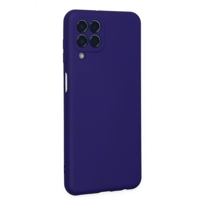 Samsung Galaxy M33 Kılıf Nano İçi Kadife Silikon - Mor