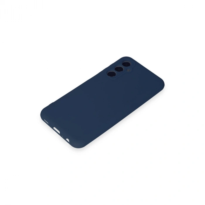 Samsung Galaxy M34 5g Kılıf First Silikon - Lacivert