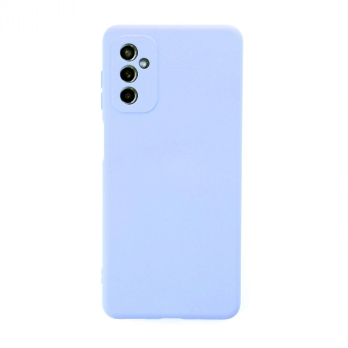 Samsung Galaxy M52 5g Kılıf Nano İçi Kadife Silikon - Lila