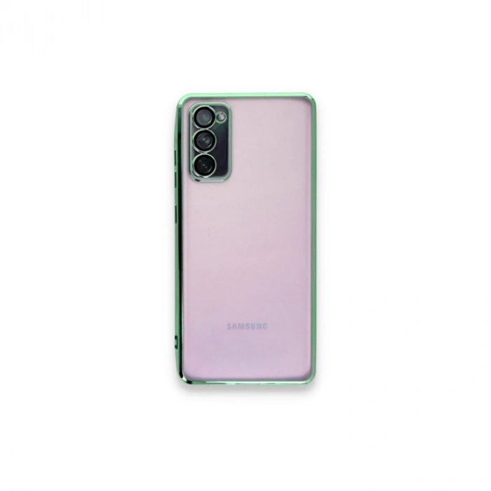Samsung Galaxy S20 Fe Kılıf Razer Lensli Silikon - Yeşil