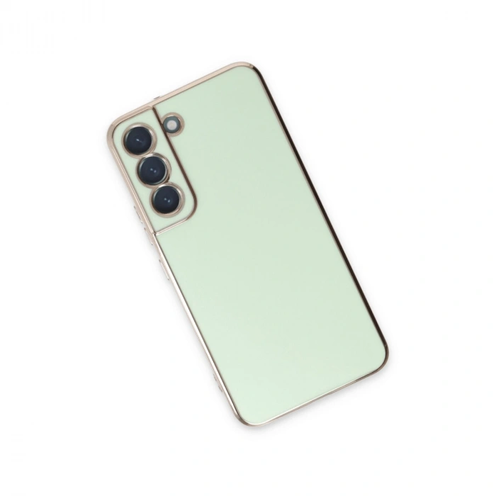 Samsung Galaxy S22 Plus Kılıf Volet Silikon - Açık Yeşil