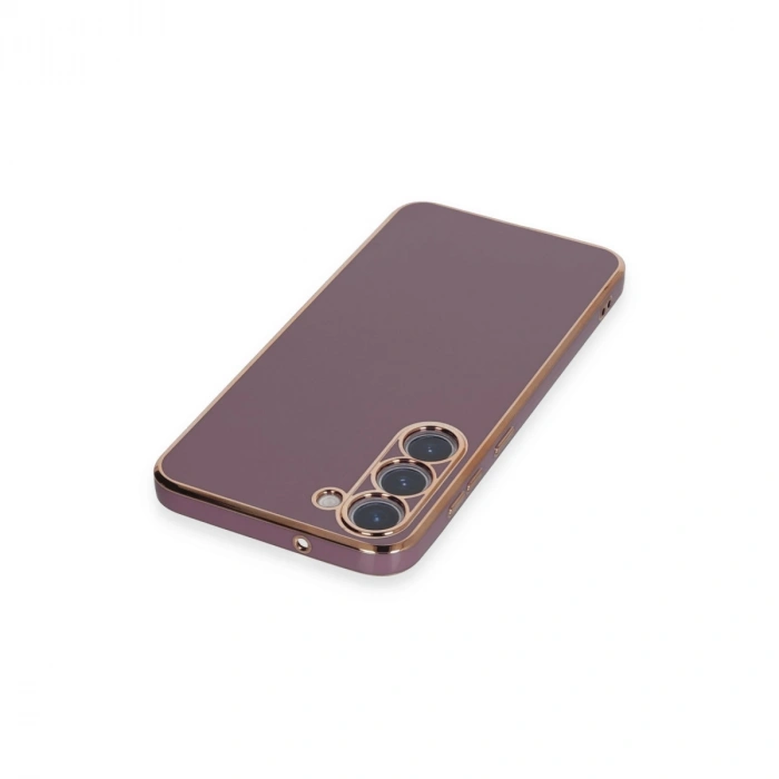 Samsung Galaxy S23 Kılıf Volet Silikon - Mor