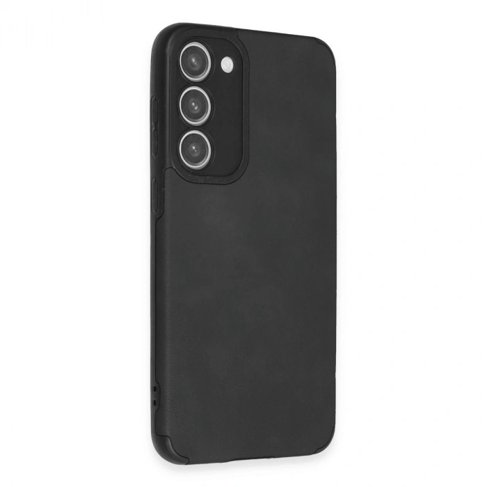 Samsung Galaxy S23 Plus Kılıf Loop Deri Silikon - Siyah