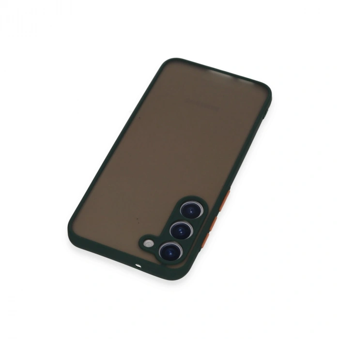 Samsung Galaxy S23 Plus Kılıf Montreal Silikon Kapak - Yeşil