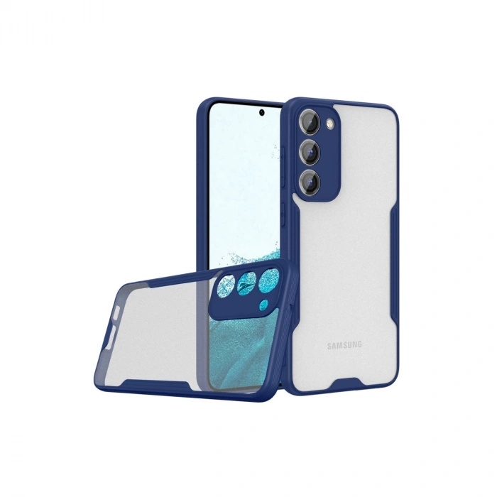 Samsung Galaxy S23 Plus Kılıf Platin Silikon - Lacivert