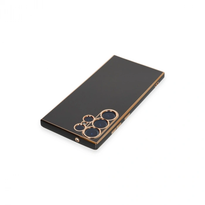 Samsung Galaxy S23 Ultra Kılıf Volet Silikon - Siyah