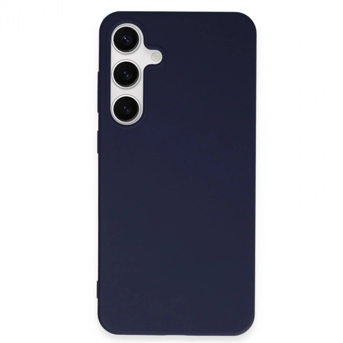 Samsung Galaxy S24 Plus Kılıf First Silikon - Lacivert