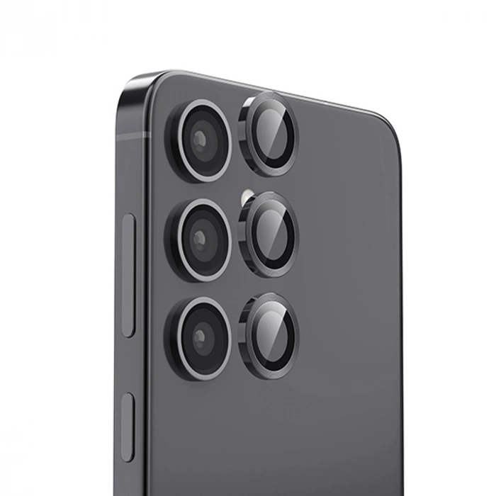 Samsung Galaxy S25 Plus Raze Metal Kamera Lens - Siyah