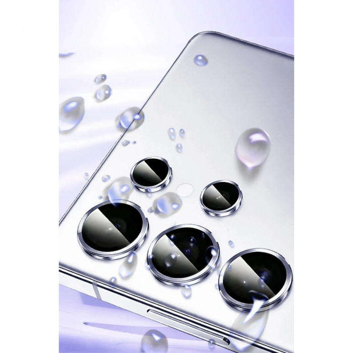 Samsung Galaxy S26 Bilvis Titan Kamera Lens - Gümüş