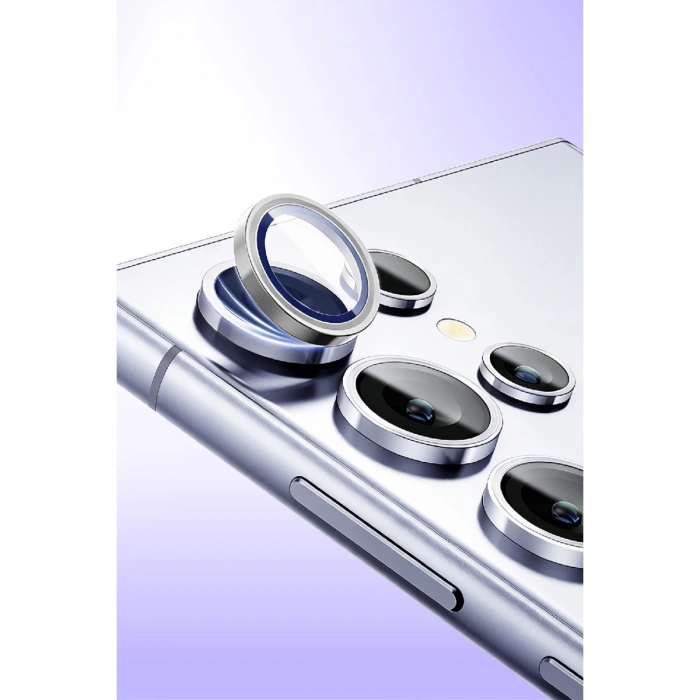 Samsung Galaxy S26 Bilvis Titan Kamera Lens - Gümüş