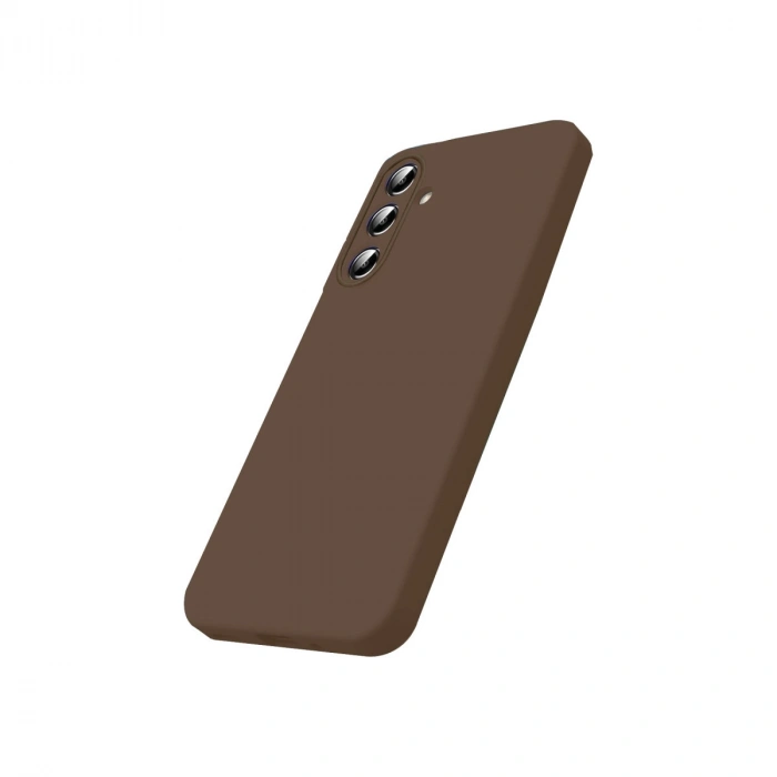 Samsung Galaxy S26 Plus First Silikon - Kahverengi