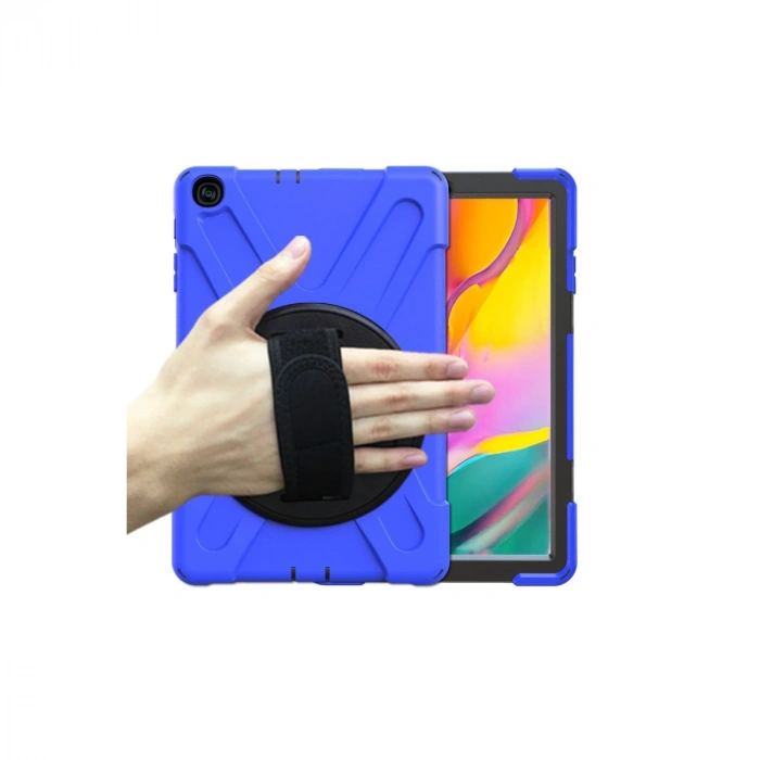 Samsung Galaxy T510 Tab A 10.1 Kılıf Amazing Tablet Kapak - Mavi