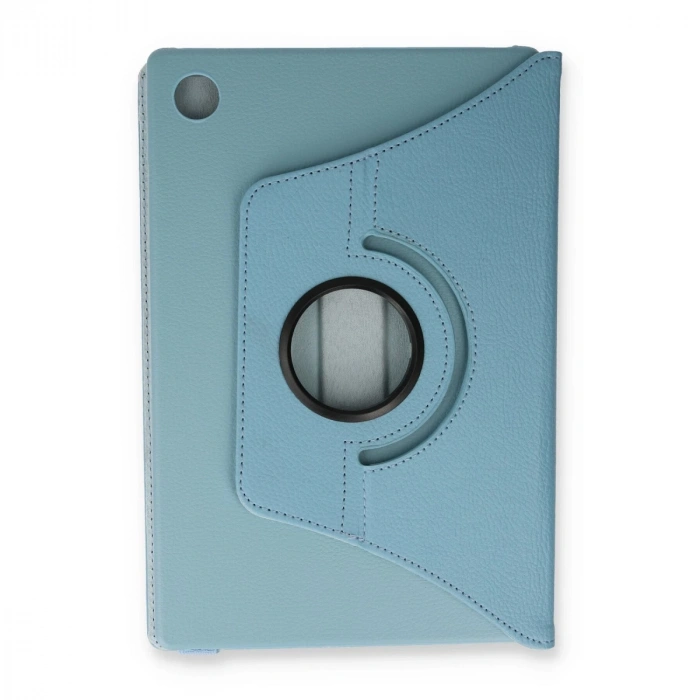 Samsung Galaxy Tab A9 Plus Kılıf 360 Tablet Deri Kılıf - Turkuaz