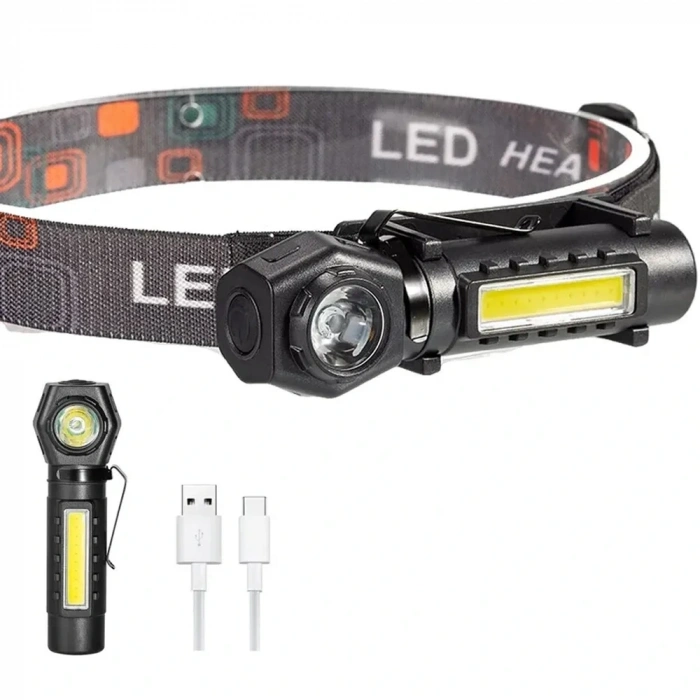 Şarjlı Mıktanıslı Kafa Lambası Wt-621