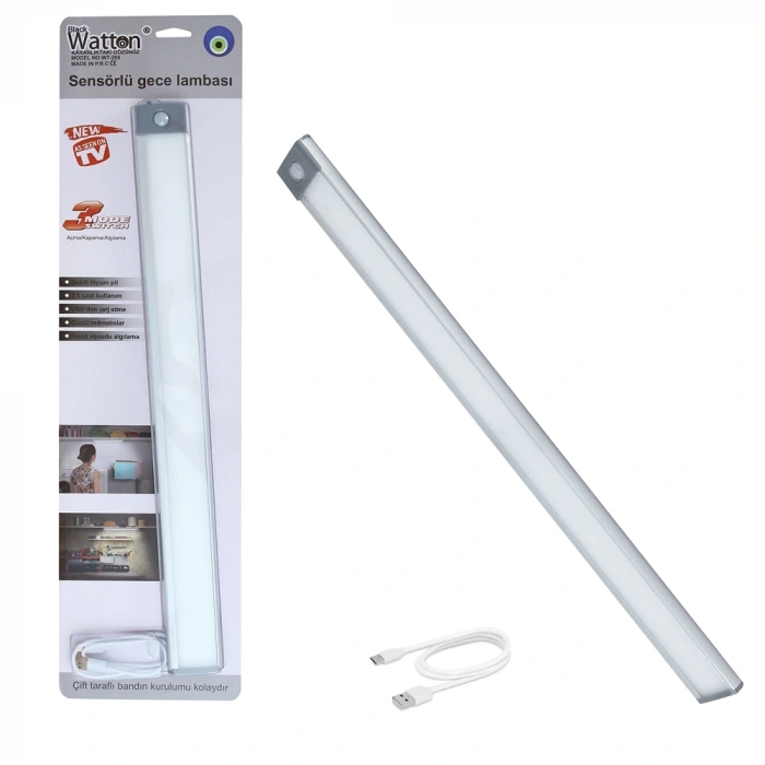 Sensörlü Şarjlı Dolap Lambası Wt-288