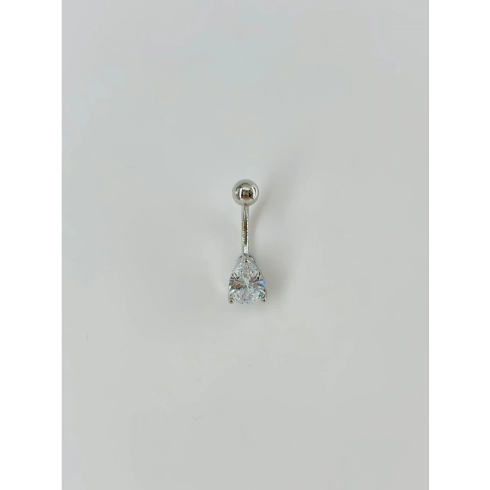 Su Damlası Detaylı Göbek Piercing