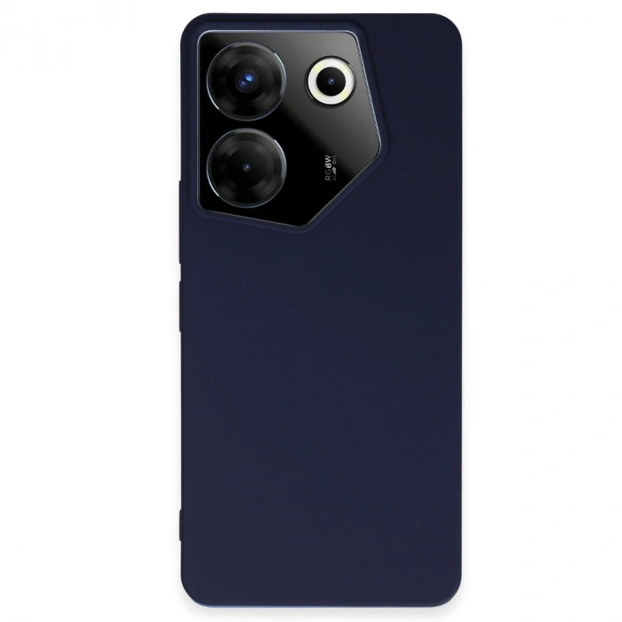 Tecno Camon 20 Pro 5g Kılıf First Silikon - Lacivert
