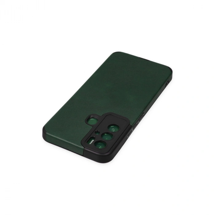 Tecno Pova Neo Kılıf Loop Deri Silikon - Yeşil