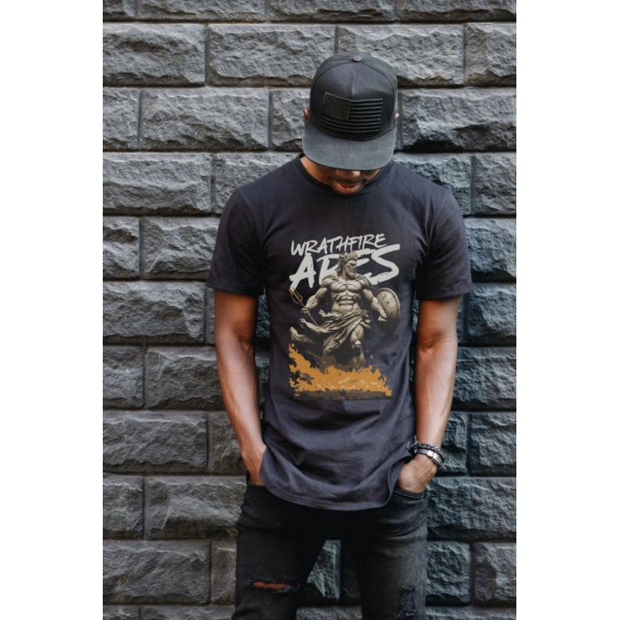 Unisex Oversize 24/1 Penye DTF Baskılı Tişört - DTF100