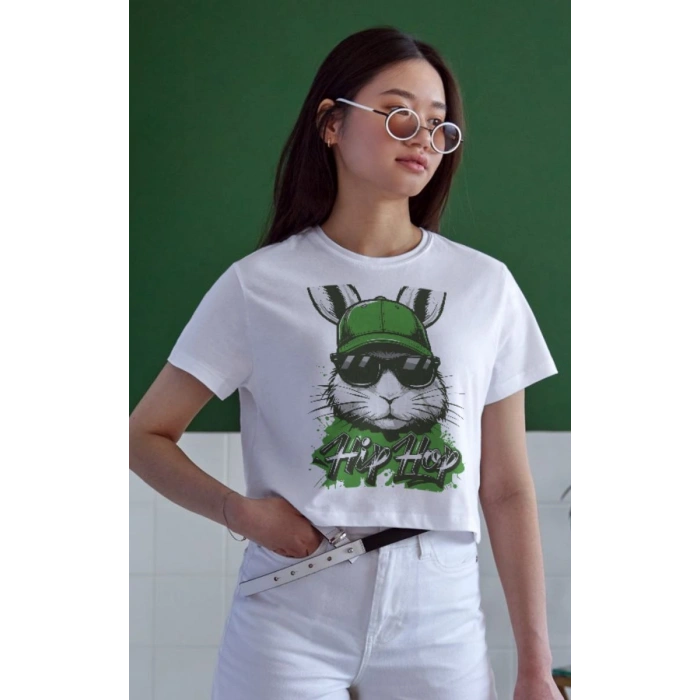Unisex Oversize 24/1 Penye DTF Baskılı Tişört - DTF108