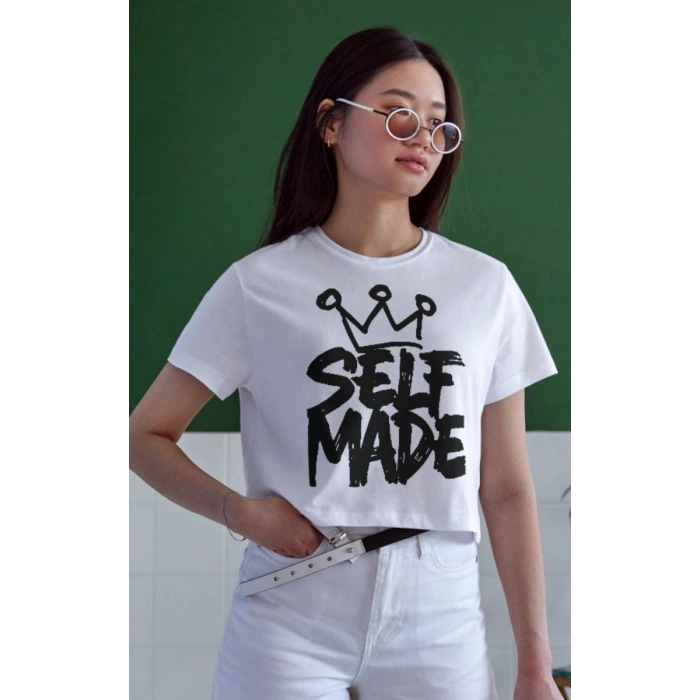 Unisex Oversize 24/1 Penye DTF Baskılı Tişört - DTF110