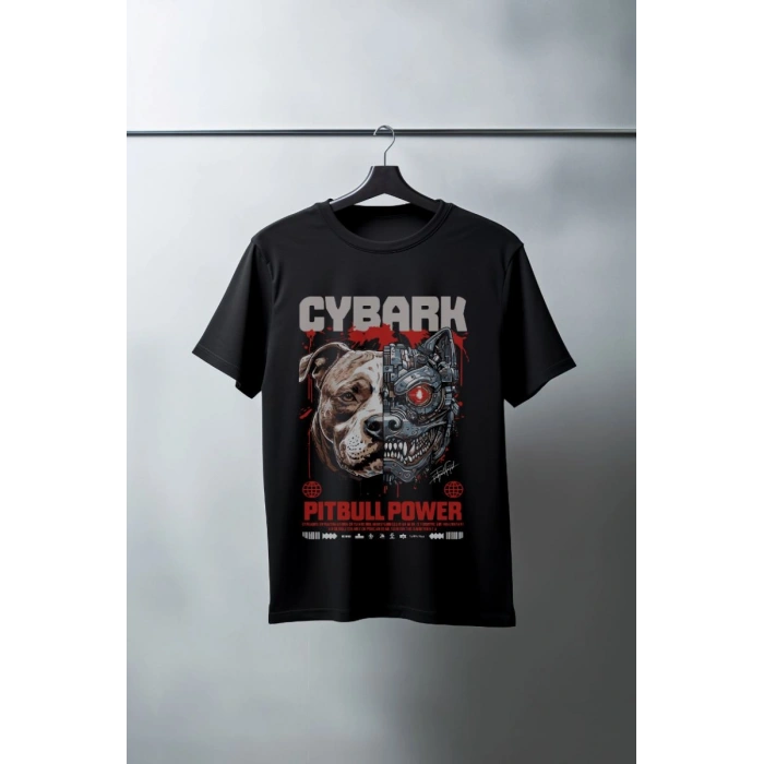 Unisex Oversize 24/1 Penye DTF Baskılı Tişört - DTF120
