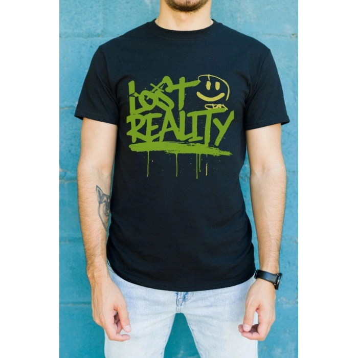 Unisex Oversize 24/1 Penye DTF Baskılı Tişört - DTF125
