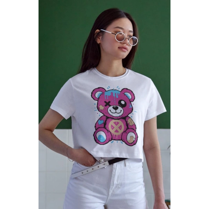 Unisex Oversize 24/1 Penye DTF Baskılı Tişört - DTF130