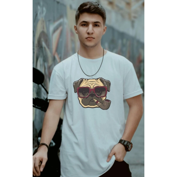 Unisex Oversize 24/1 Penye DTF Baskılı Tişört - DTF145