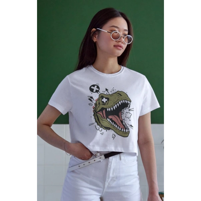 Unisex Oversize 24/1 Penye DTF Baskılı Tişört - DTF148