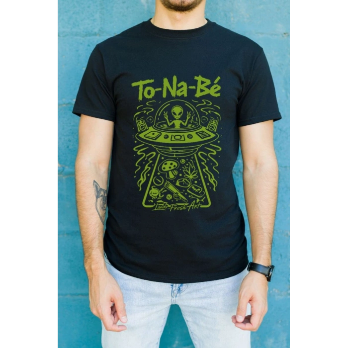 Unisex Oversize 24/1 Penye DTF Baskılı Tişört - DTF154