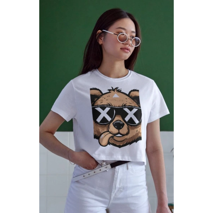 Unisex Oversize 24/1 Penye DTF Baskılı Tişört - DTF155