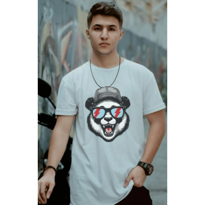 Unisex Oversize 24/1 Penye DTF Baskılı Tişört - DTF171