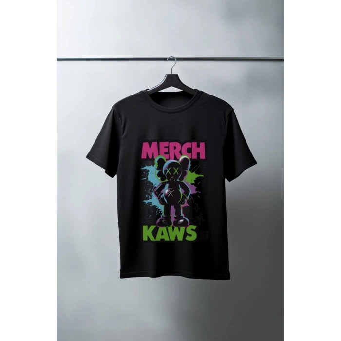 Unisex Oversize 24/1 Penye DTF Baskılı Tişört - DTF181