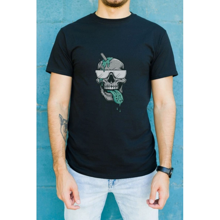 Unisex Oversize 24/1 Penye DTF Baskılı Tişört - DTF188