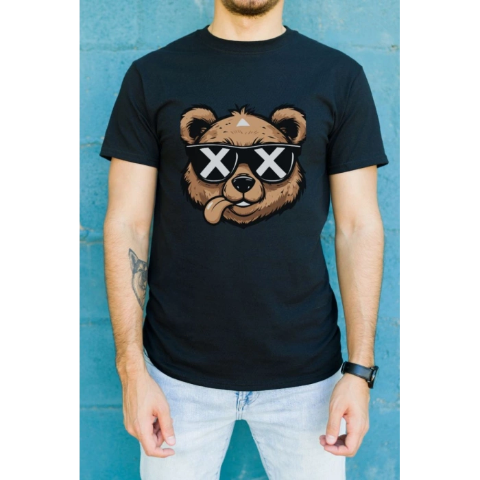 Unisex Oversize 24/1 Penye DTF Baskılı Tişört - DTF191