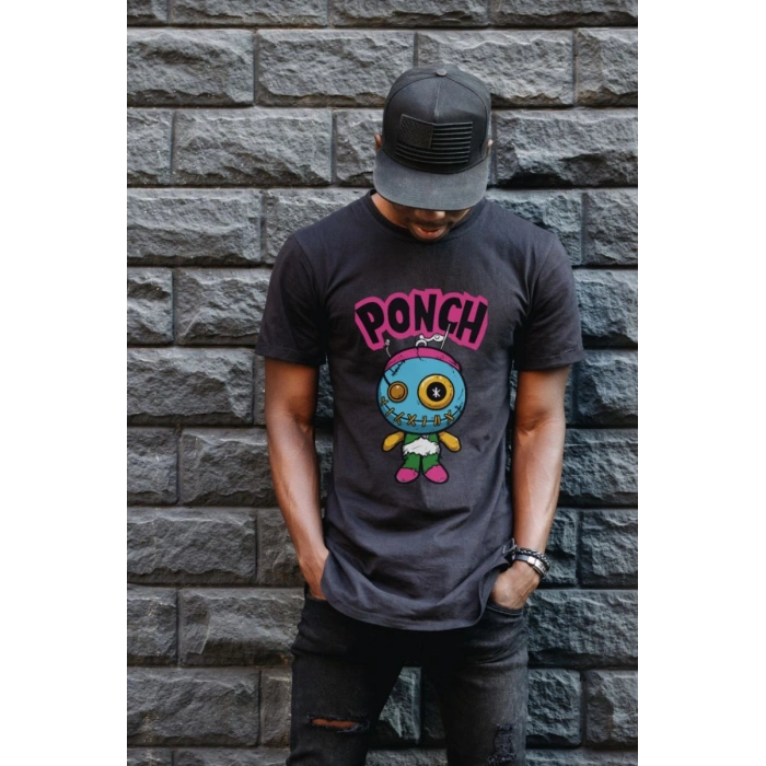 Unisex Oversize 24/1 Penye DTF Baskılı Tişört - DTF192