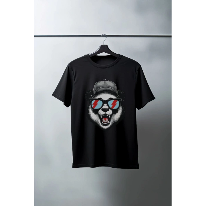 Unisex Oversize 24/1 Penye DTF Baskılı Tişört - DTF194