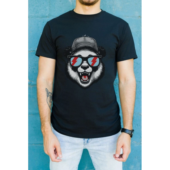 Unisex Oversize 24/1 Penye DTF Baskılı Tişört - DTF194