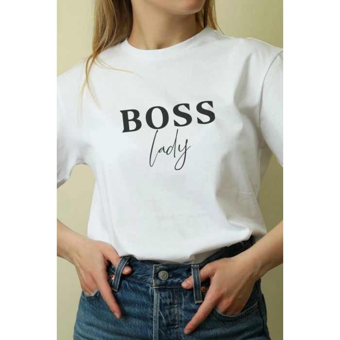 Unisex Oversize 24/1 Penye DTF Baskılı Tişört - DTF209