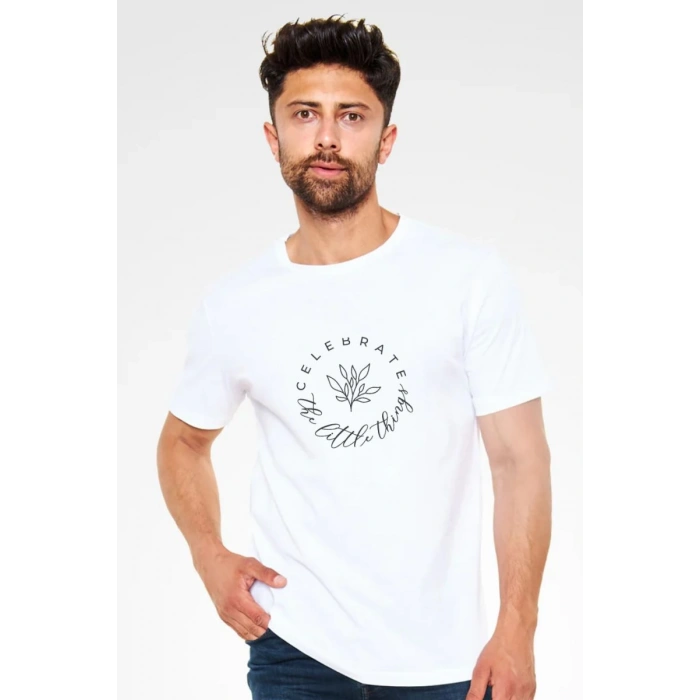 Unisex Oversize 24/1 Penye DTF Baskılı Tişört - DTF211