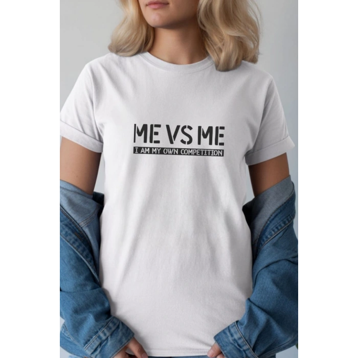 Unisex Oversize 24/1 Penye DTF Baskılı Tişört - DTF247