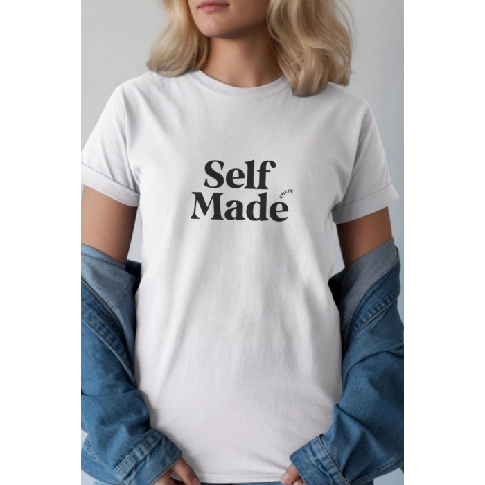 Unisex Oversize 24/1 Penye DTF Baskılı Tişört - DTF259