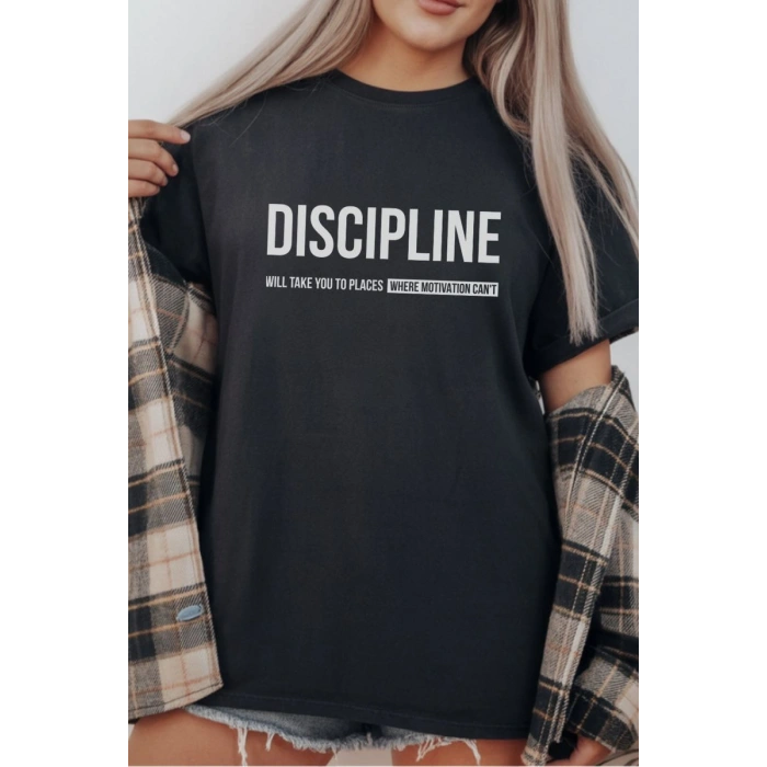 Unisex Oversize 24/1 Penye DTF Baskılı Tişört - DTF288