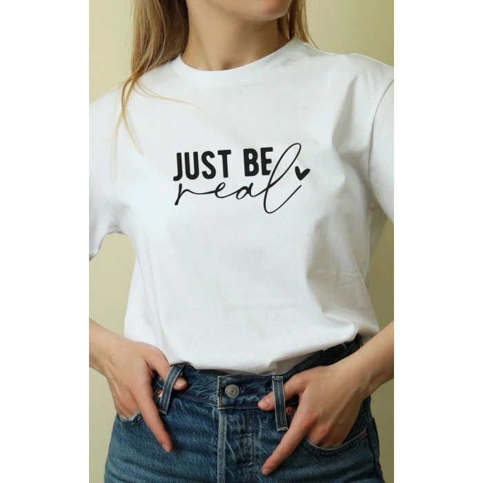 Unisex Oversize 24/1 Penye DTF Baskılı Tişört - DTF58