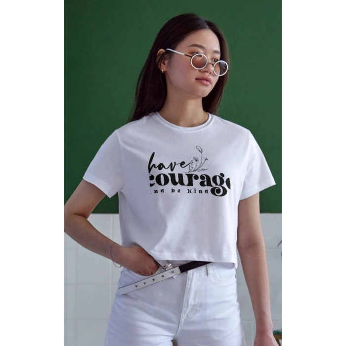 Unisex Oversize 24/1 Penye DTF Baskılı Tişört - DTF62