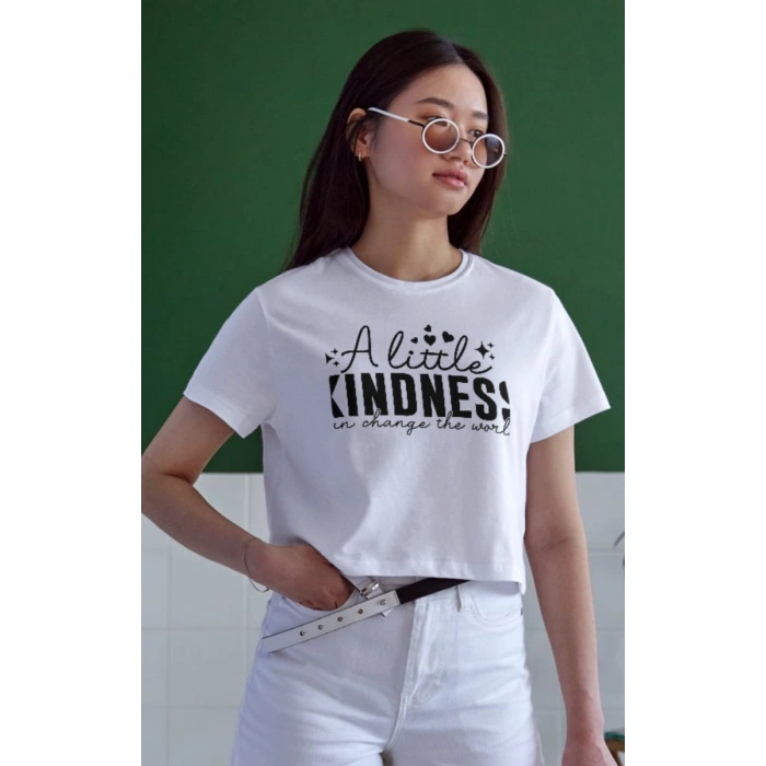 Unisex Oversize 24/1 Penye DTF Baskılı Tişört - DTF63